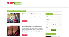 Desktop Screenshot of flirtcoquin.com